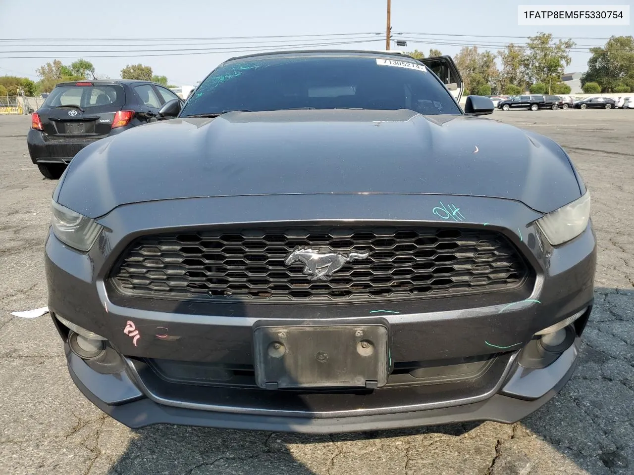 2015 Ford Mustang VIN: 1FATP8EM5F5330754 Lot: 71305274