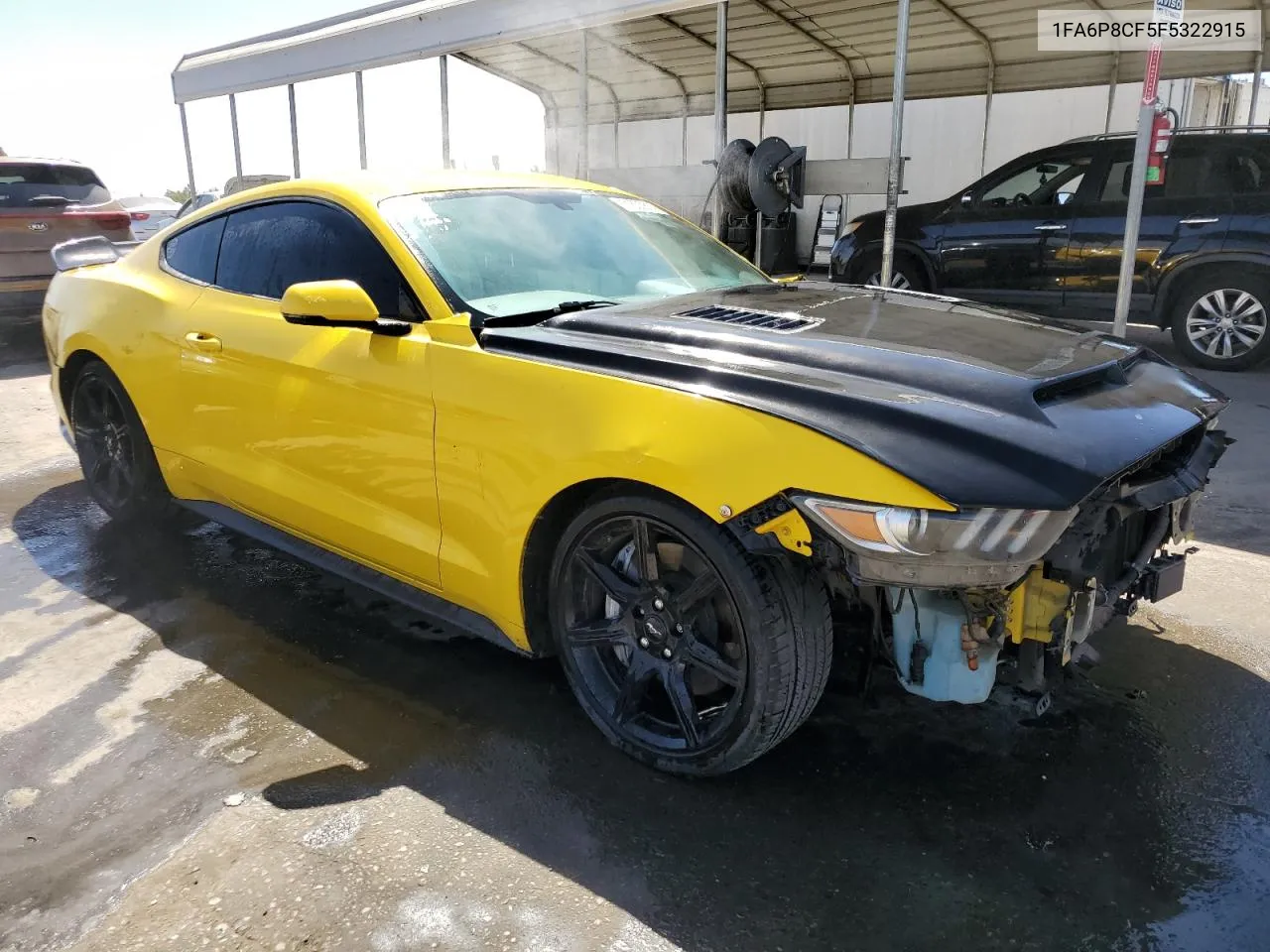 2015 Ford Mustang Gt VIN: 1FA6P8CF5F5322915 Lot: 71503814