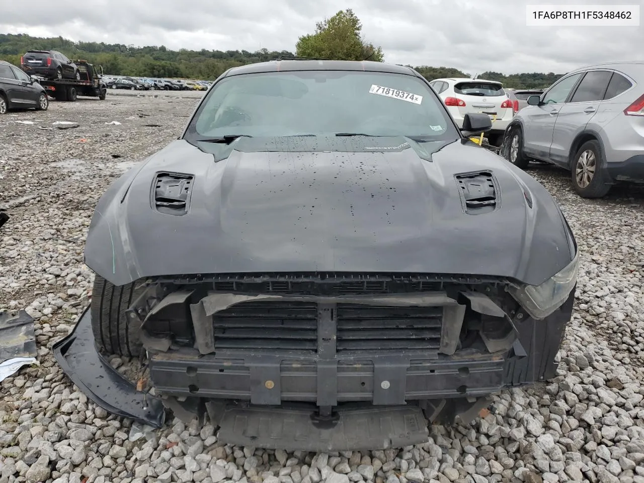 2015 Ford Mustang VIN: 1FA6P8TH1F5348462 Lot: 71819374