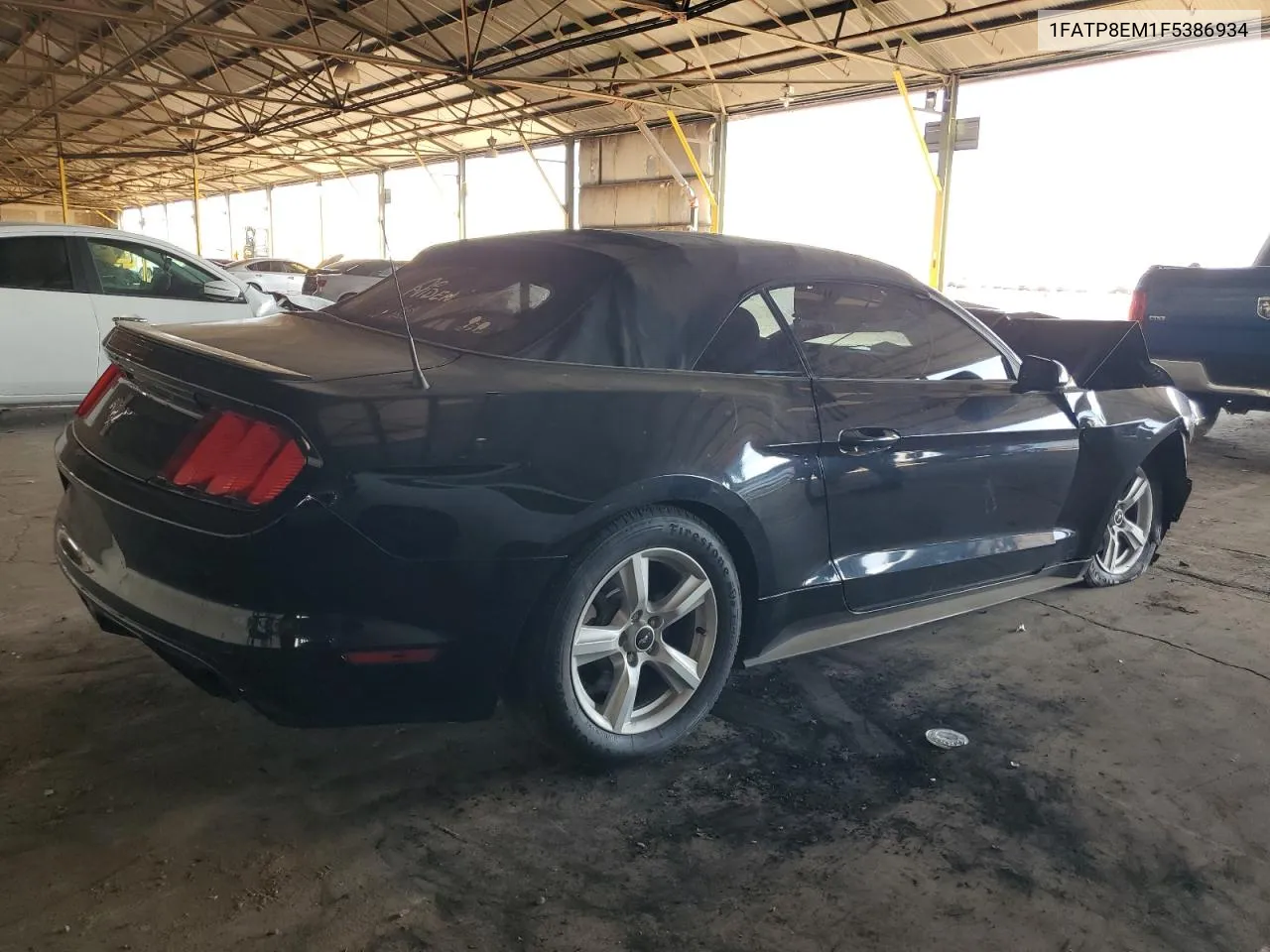 2015 Ford Mustang VIN: 1FATP8EM1F5386934 Lot: 71882244