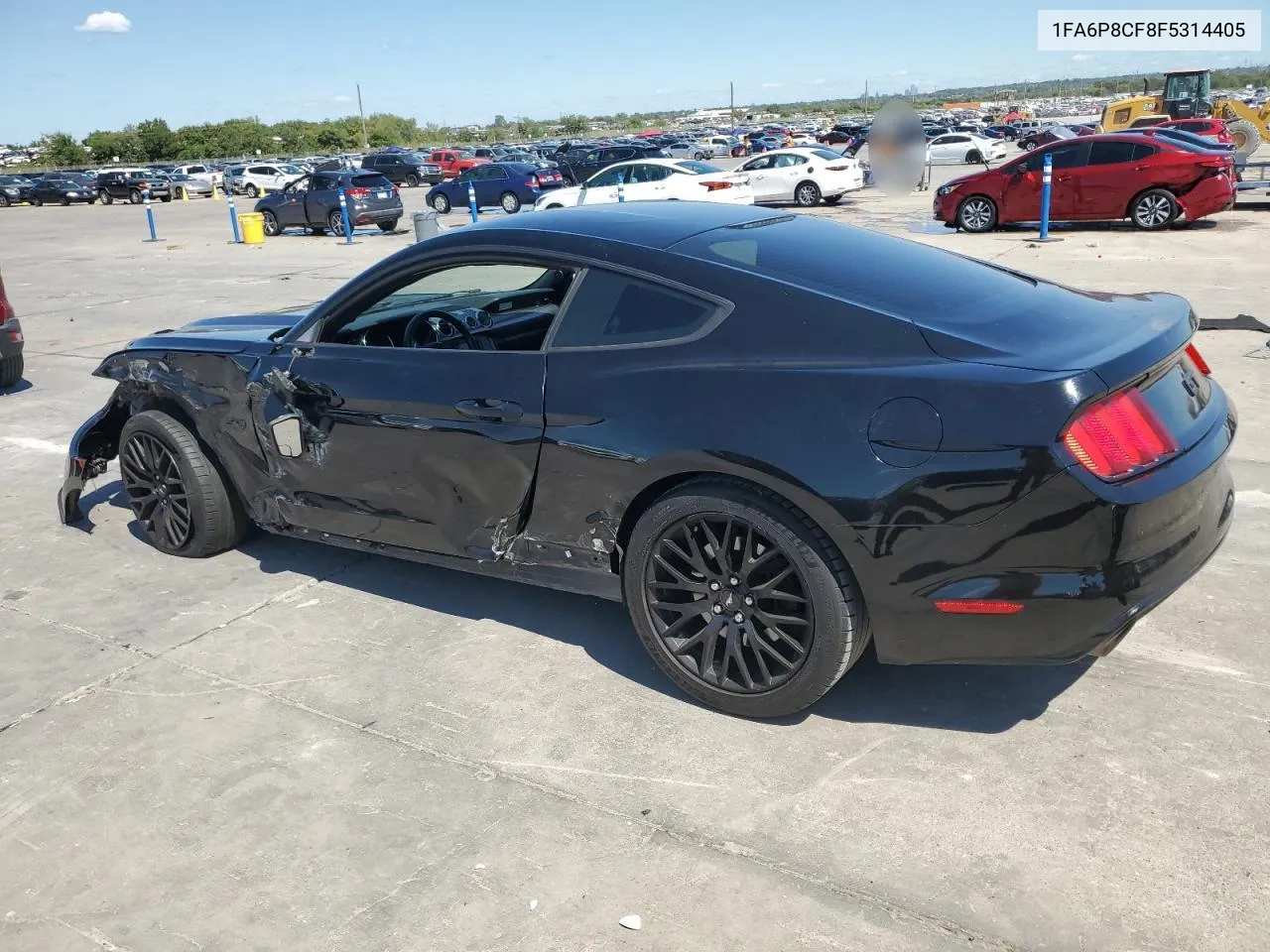 2015 Ford Mustang Gt VIN: 1FA6P8CF8F5314405 Lot: 71885704