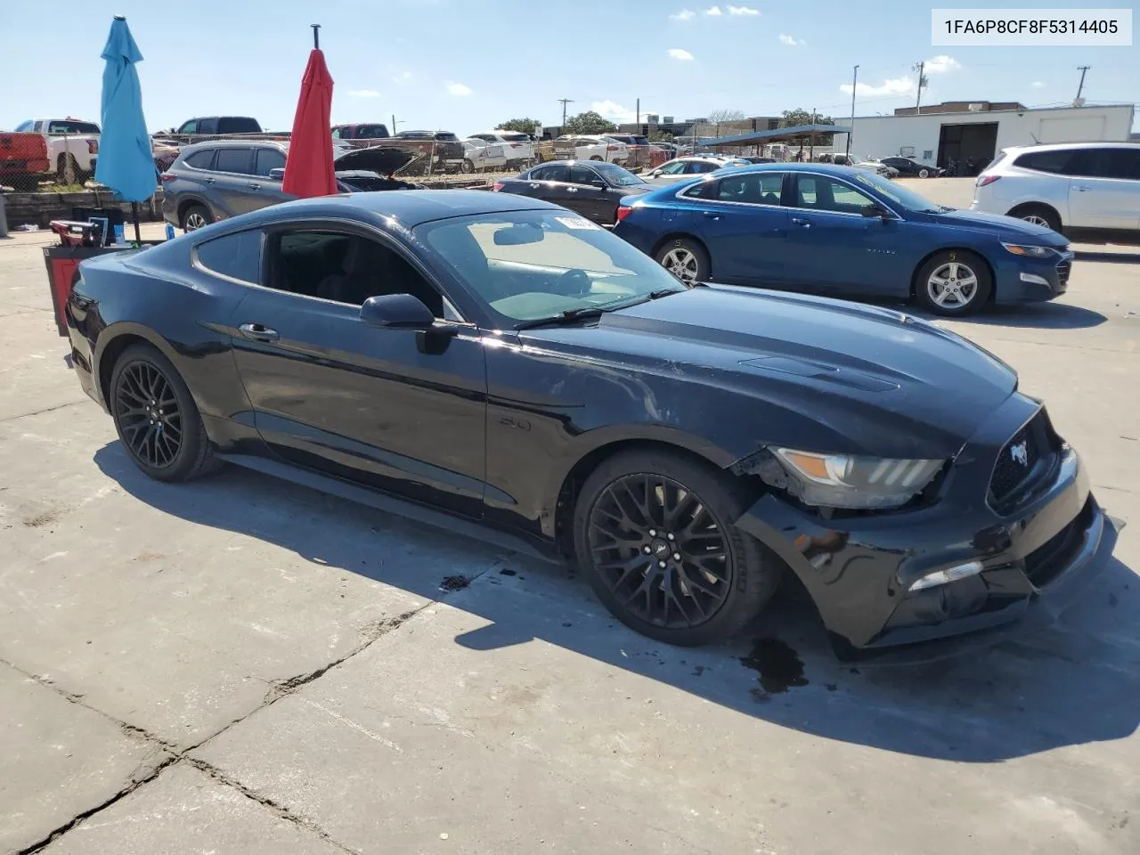 1FA6P8CF8F5314405 2015 Ford Mustang Gt