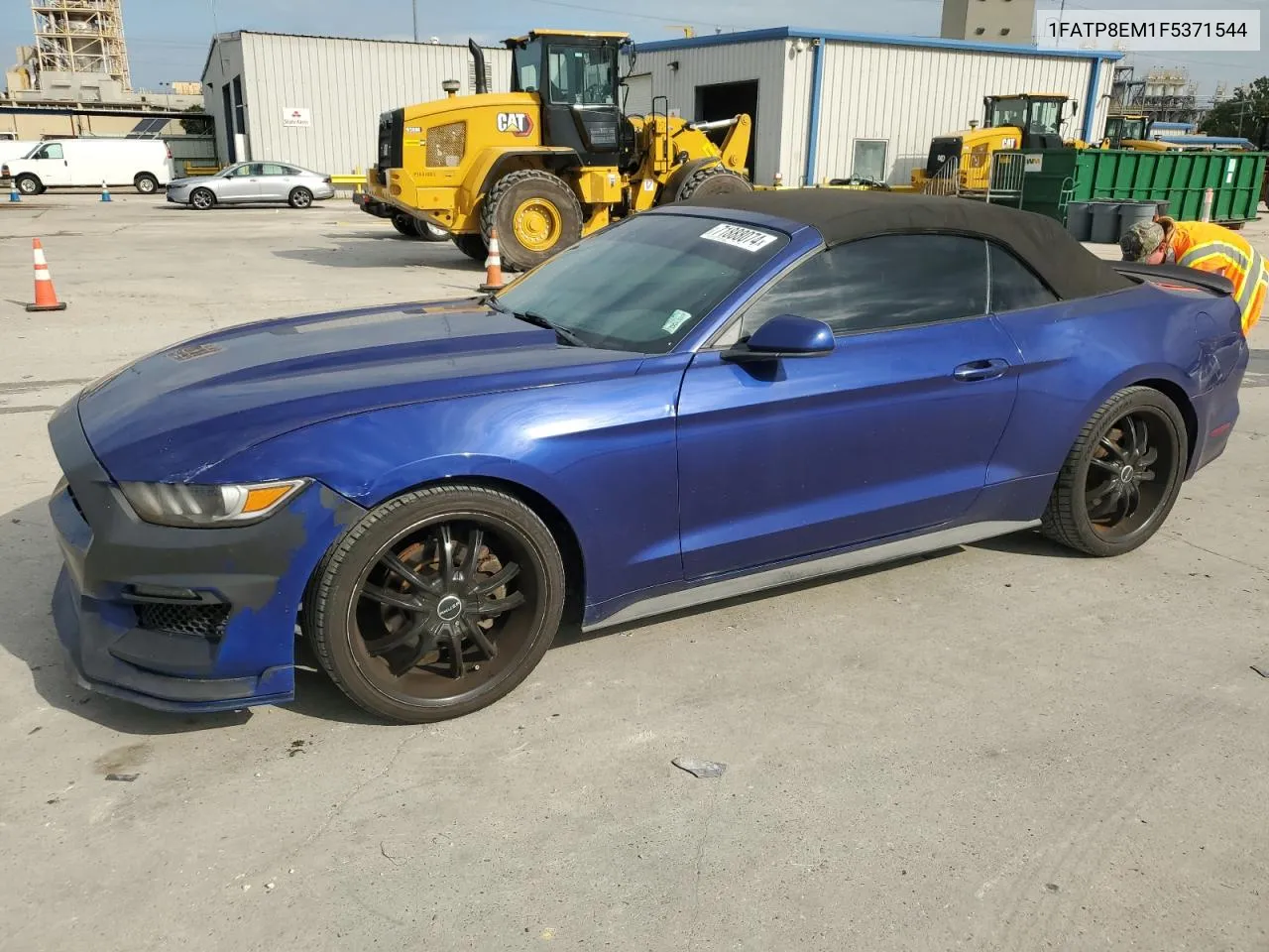 2015 Ford Mustang VIN: 1FATP8EM1F5371544 Lot: 71888074