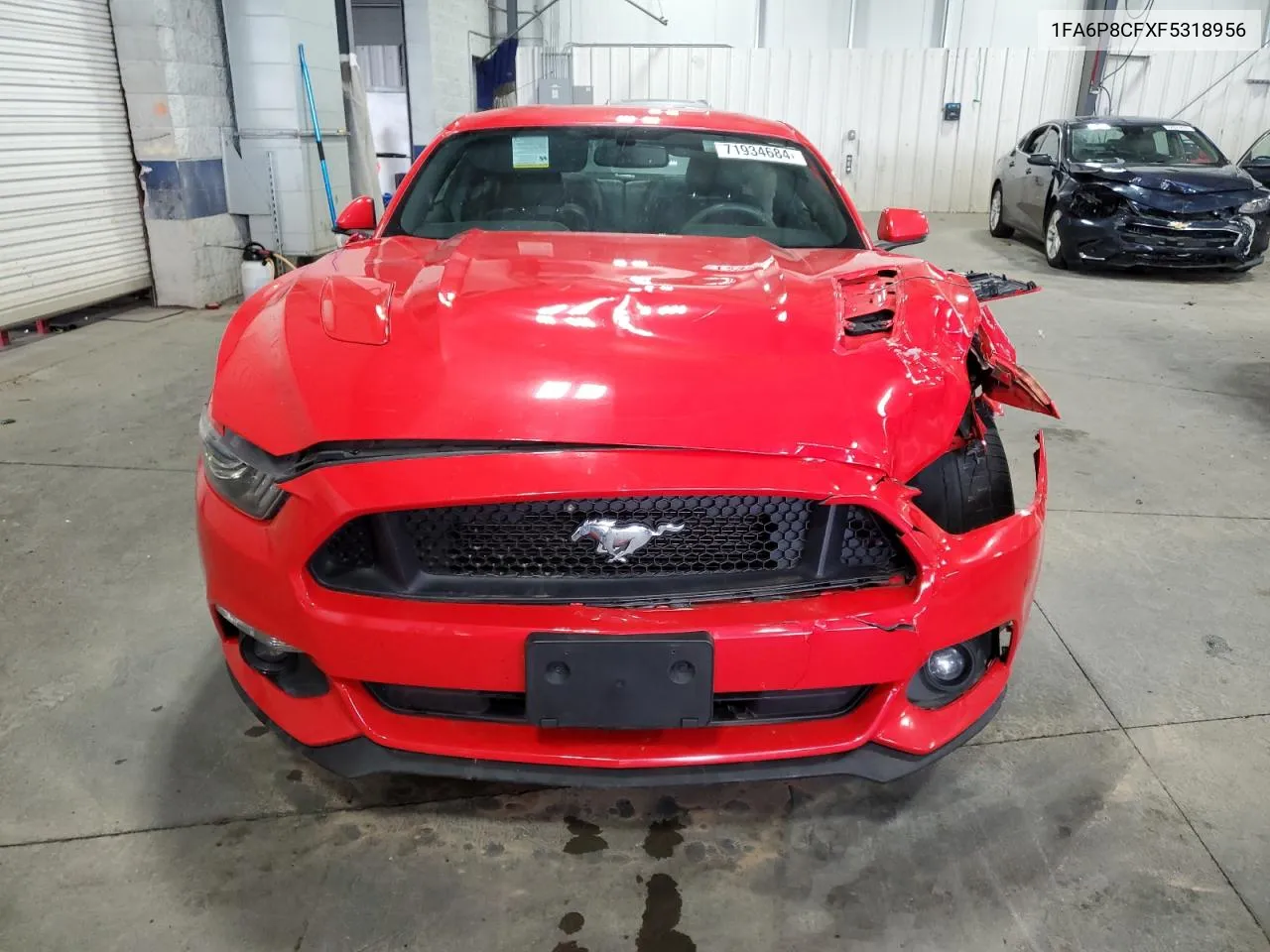 2015 Ford Mustang Gt VIN: 1FA6P8CFXF5318956 Lot: 71934684