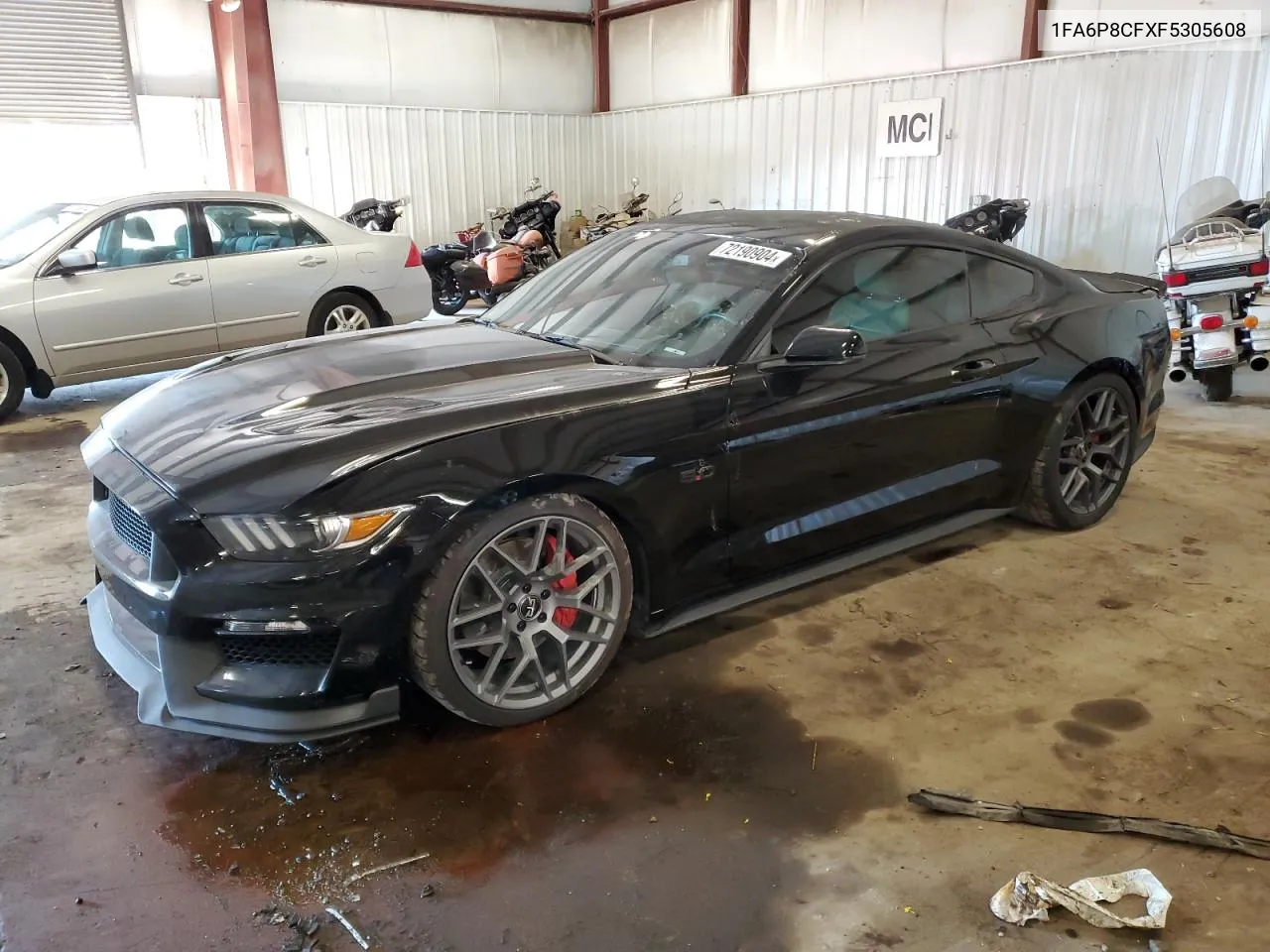 2015 Ford Mustang Gt VIN: 1FA6P8CFXF5305608 Lot: 72190904