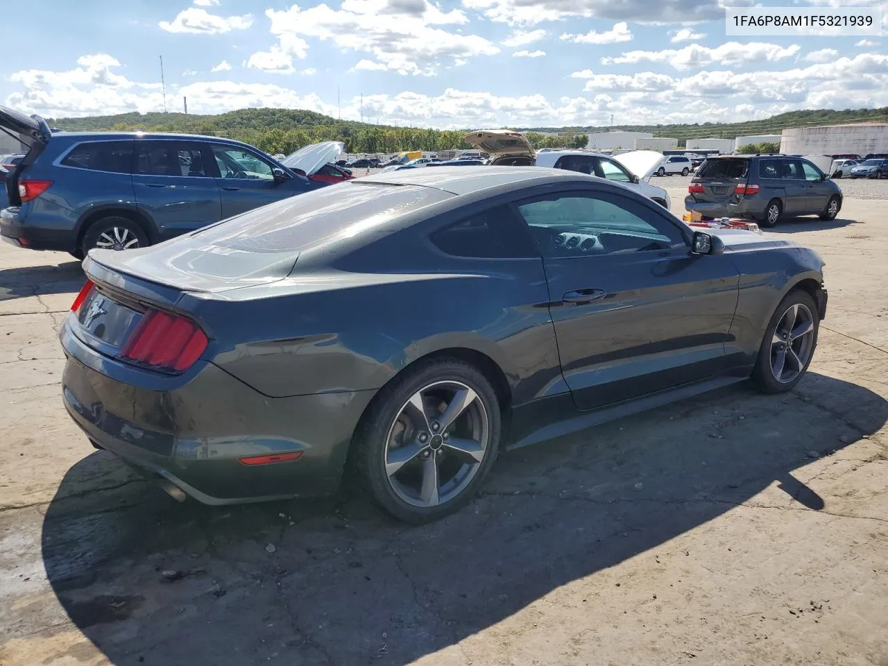 2015 Ford Mustang VIN: 1FA6P8AM1F5321939 Lot: 72242774