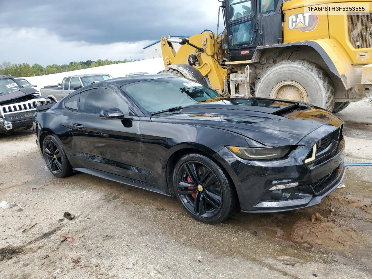 2015 Ford Mustang VIN: 1FA6P8TH3F5353565 Lot: 72523474