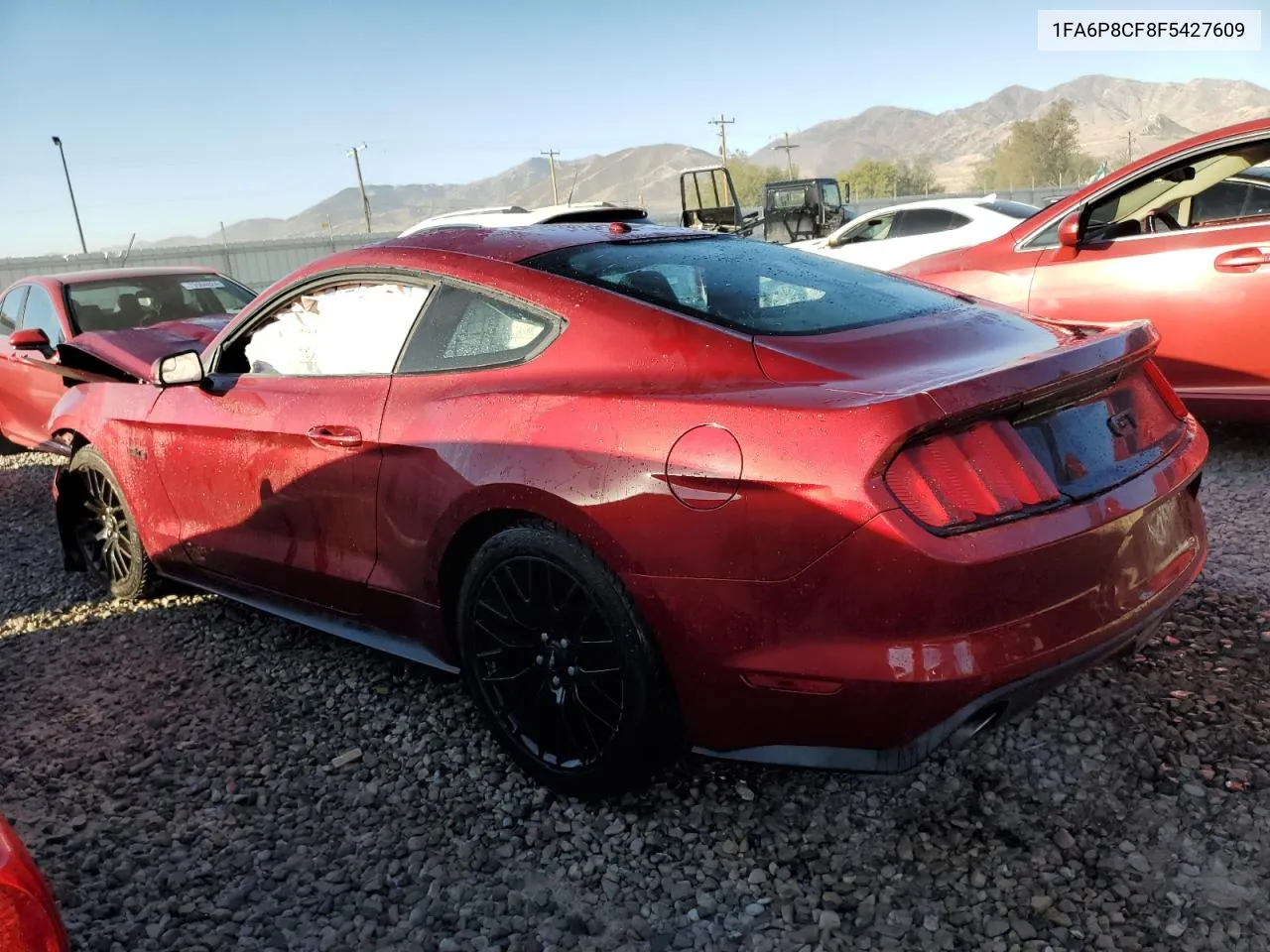 2015 Ford Mustang Gt VIN: 1FA6P8CF8F5427609 Lot: 72524434