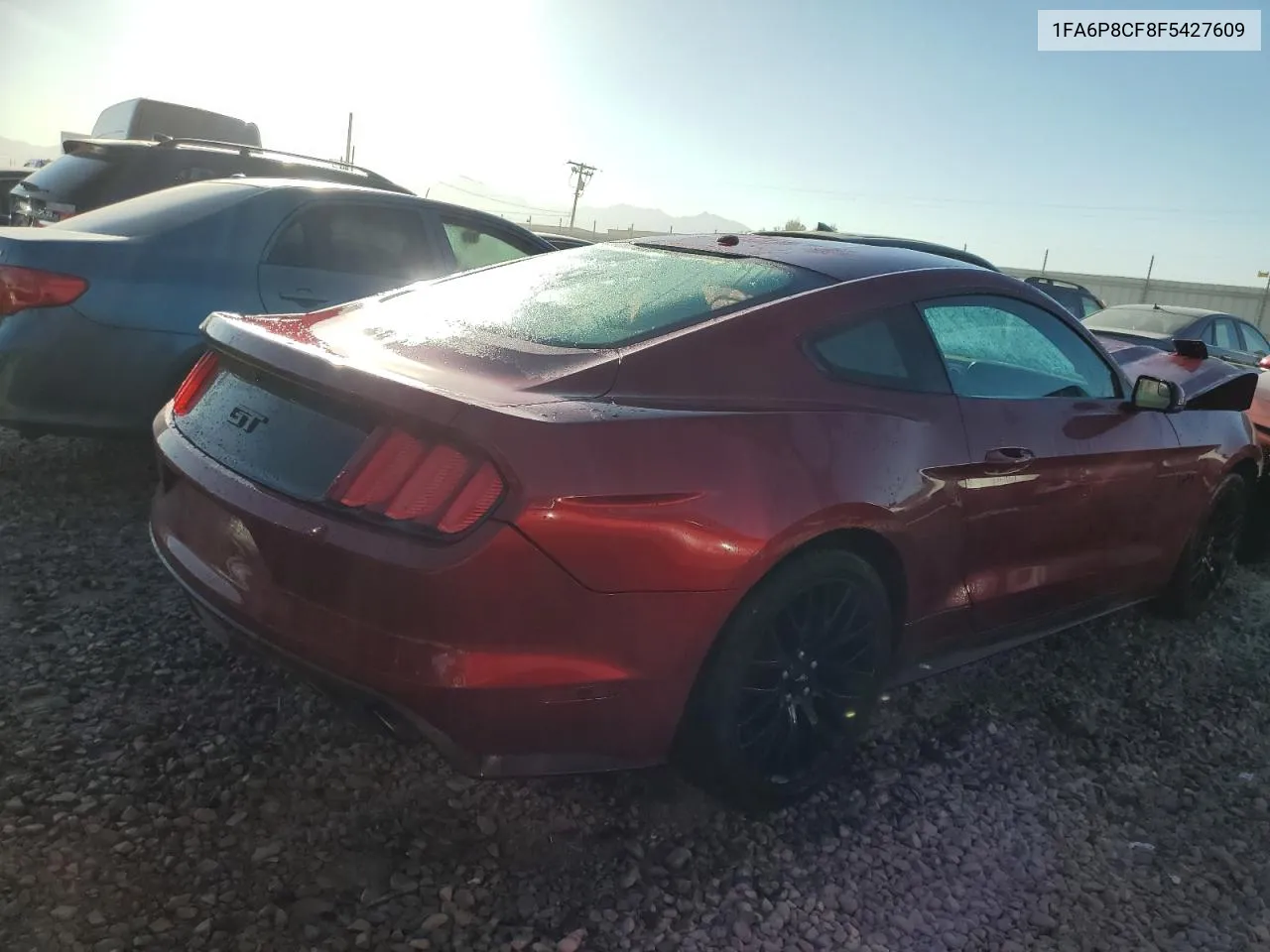 2015 Ford Mustang Gt VIN: 1FA6P8CF8F5427609 Lot: 72524434