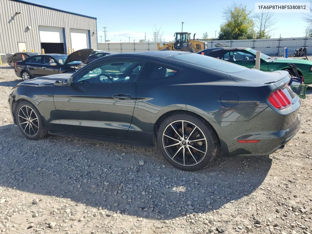 2015 Ford Mustang VIN: 1FA6P8TH8F5380812 Lot: 72554284