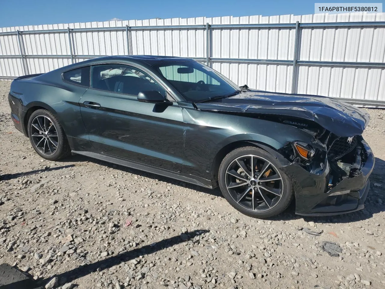 2015 Ford Mustang VIN: 1FA6P8TH8F5380812 Lot: 72554284