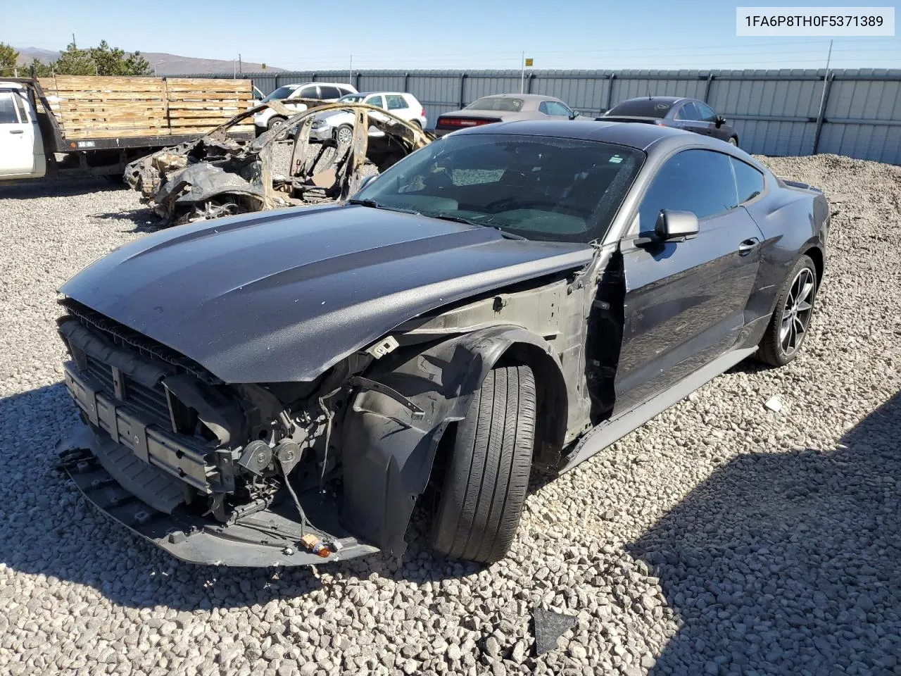 2015 Ford Mustang VIN: 1FA6P8TH0F5371389 Lot: 72949534