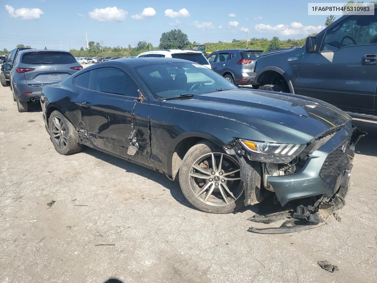 2015 Ford Mustang VIN: 1FA6P8TH4F5310983 Lot: 73024154