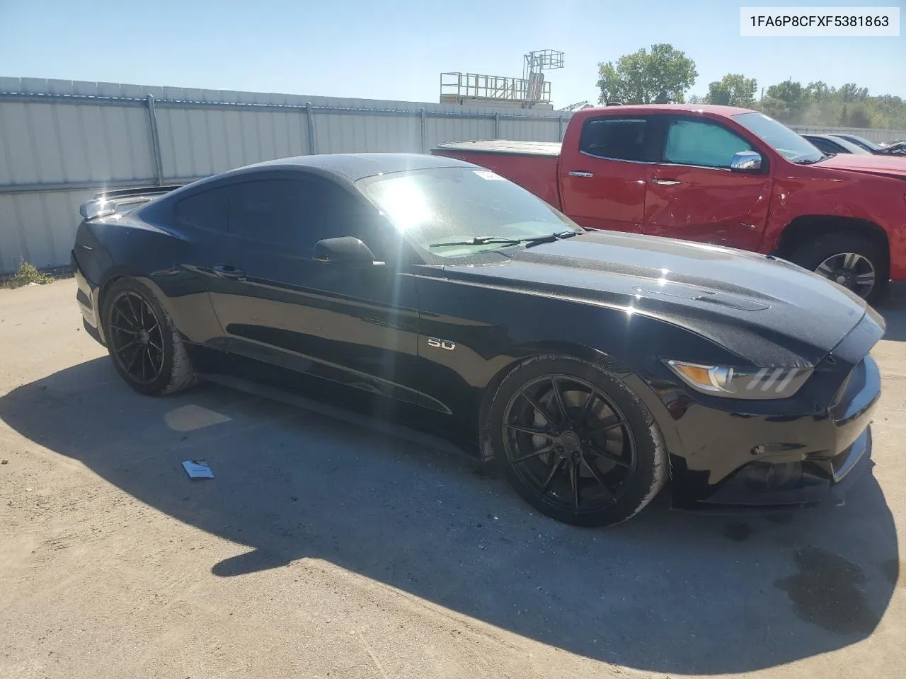 2015 Ford Mustang Gt VIN: 1FA6P8CFXF5381863 Lot: 73034024