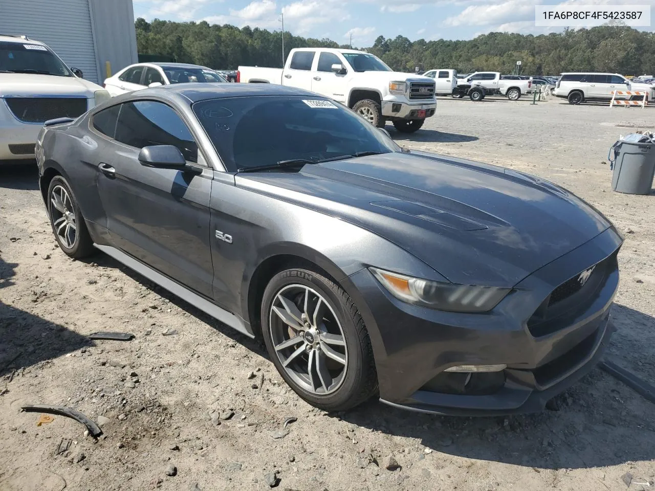 2015 Ford Mustang Gt VIN: 1FA6P8CF4F5423587 Lot: 73289474