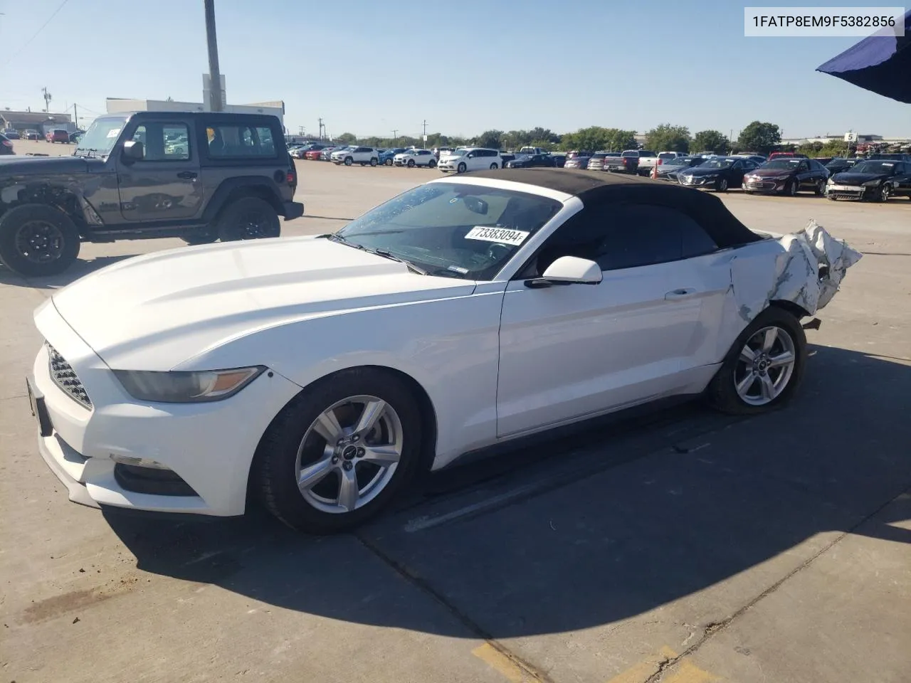 2015 Ford Mustang VIN: 1FATP8EM9F5382856 Lot: 73383094