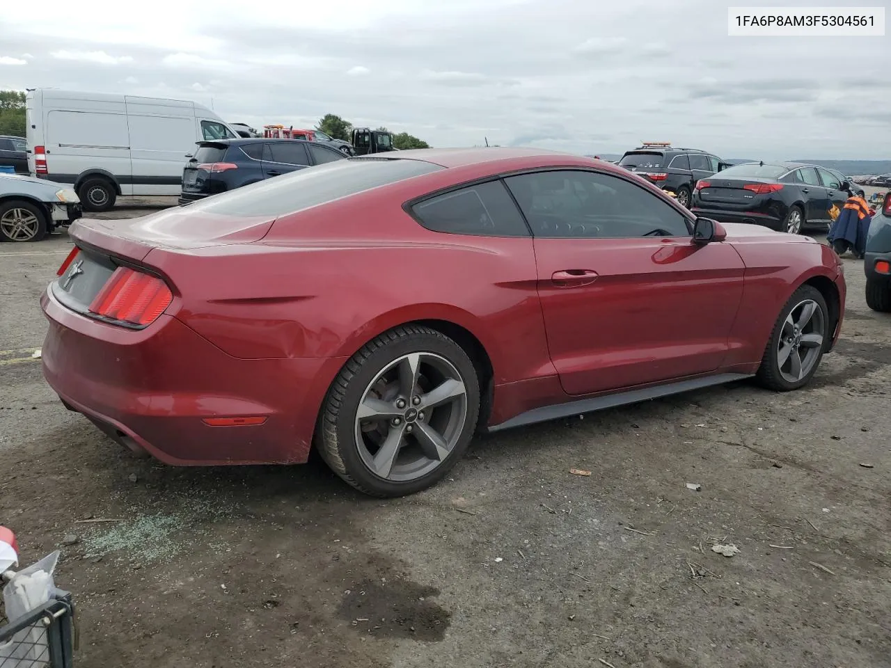 2015 Ford Mustang VIN: 1FA6P8AM3F5304561 Lot: 73514114