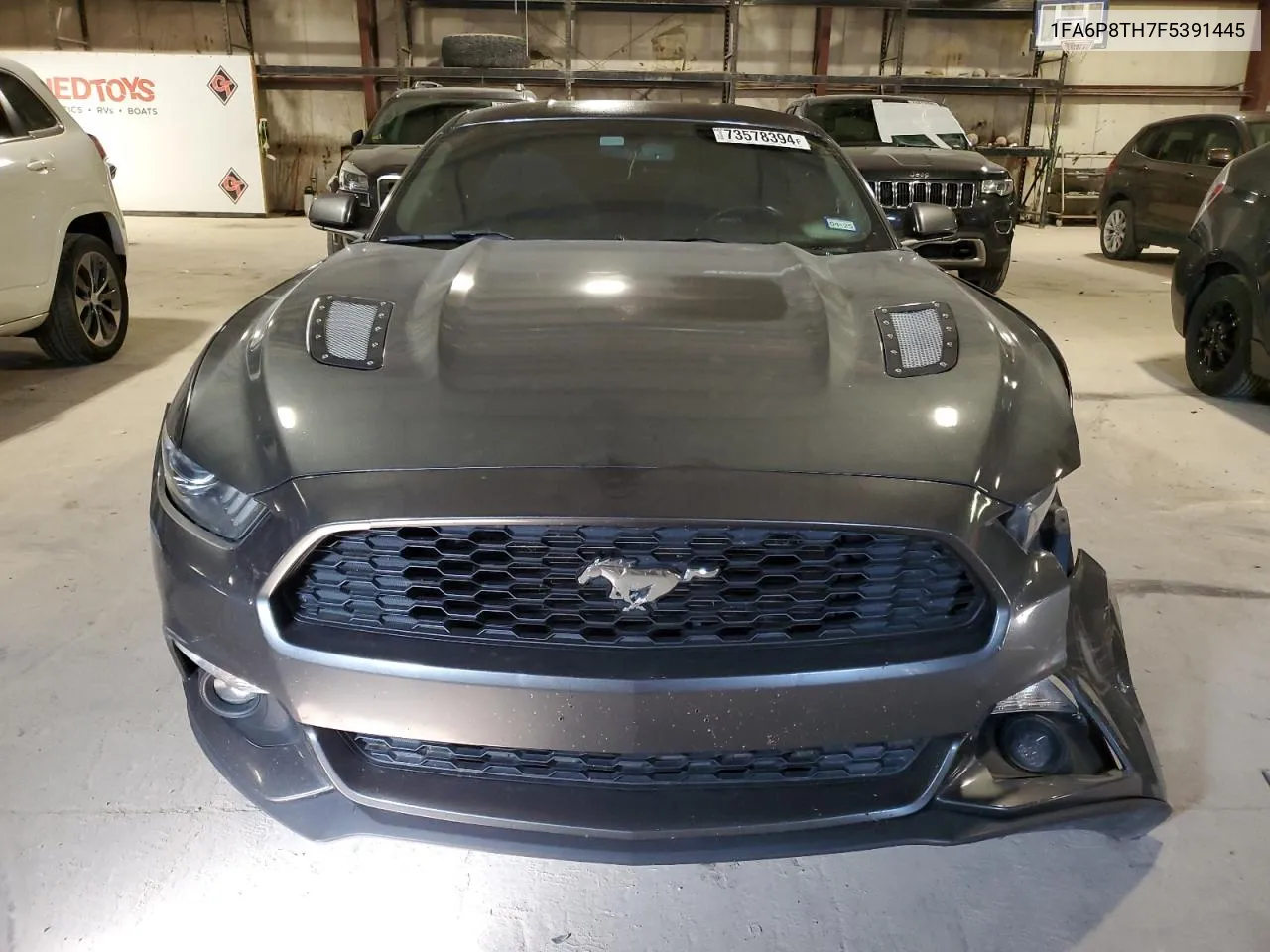 2015 Ford Mustang VIN: 1FA6P8TH7F5391445 Lot: 73578394