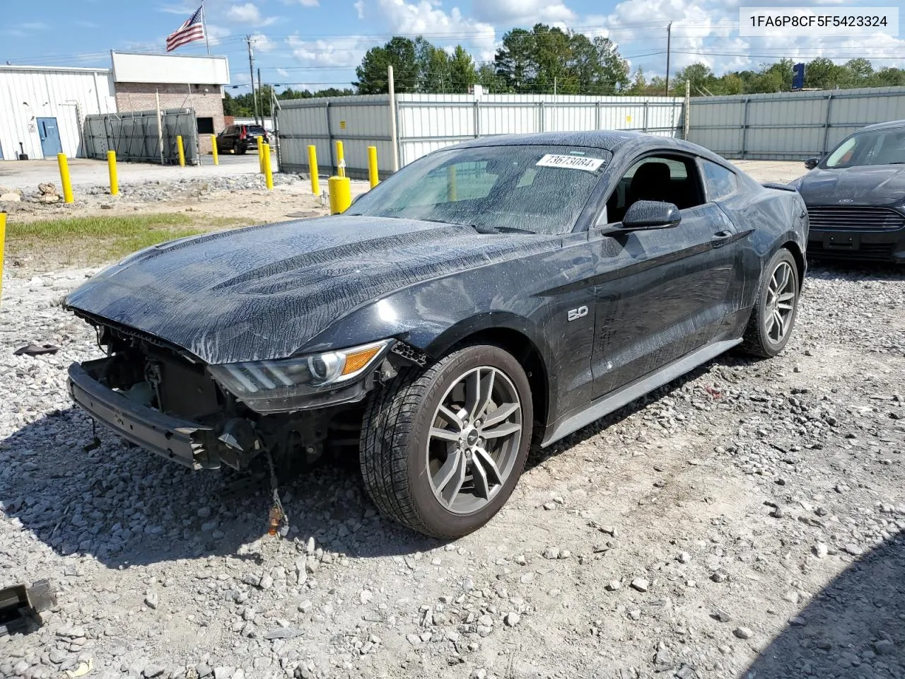 2015 Ford Mustang Gt VIN: 1FA6P8CF5F5423324 Lot: 73673084