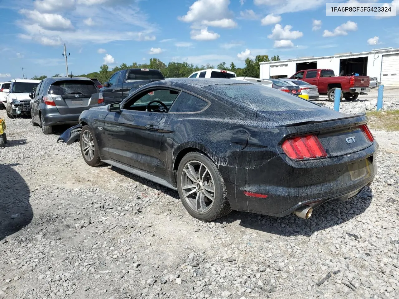 2015 Ford Mustang Gt VIN: 1FA6P8CF5F5423324 Lot: 73673084