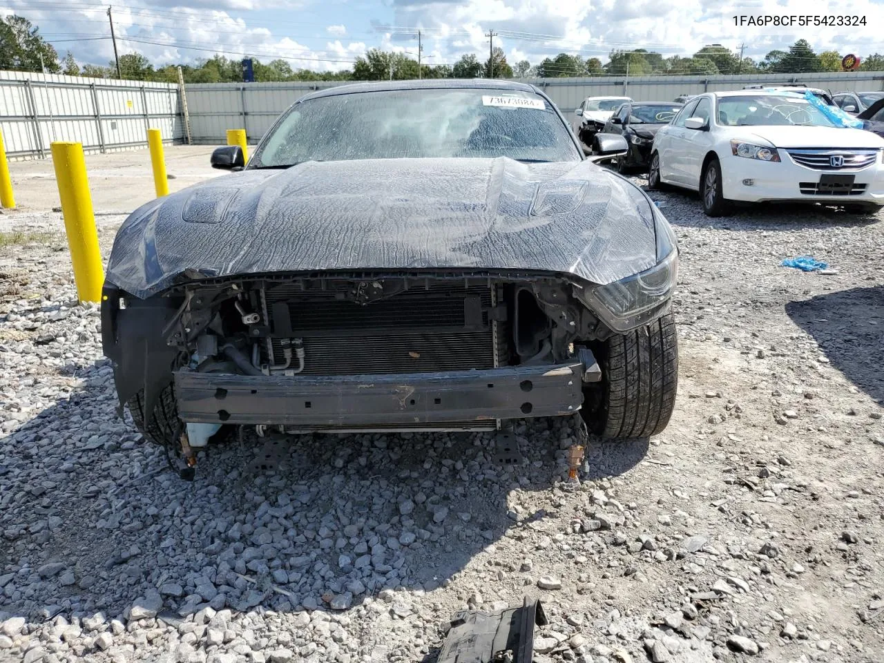 2015 Ford Mustang Gt VIN: 1FA6P8CF5F5423324 Lot: 73673084