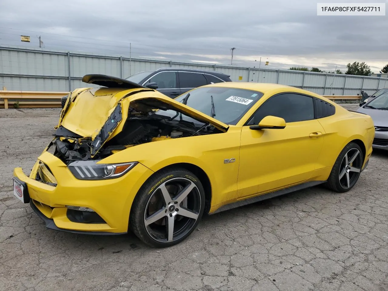 1FA6P8CFXF5427711 2015 Ford Mustang Gt