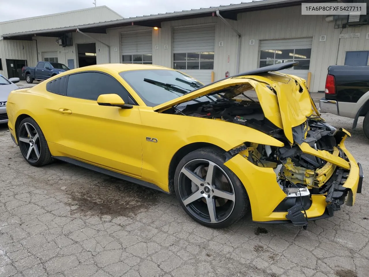 2015 Ford Mustang Gt VIN: 1FA6P8CFXF5427711 Lot: 73915064