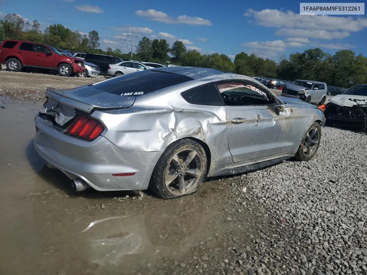 2015 Ford Mustang VIN: 1FA6P8AM9F5312261 Lot: 73961674