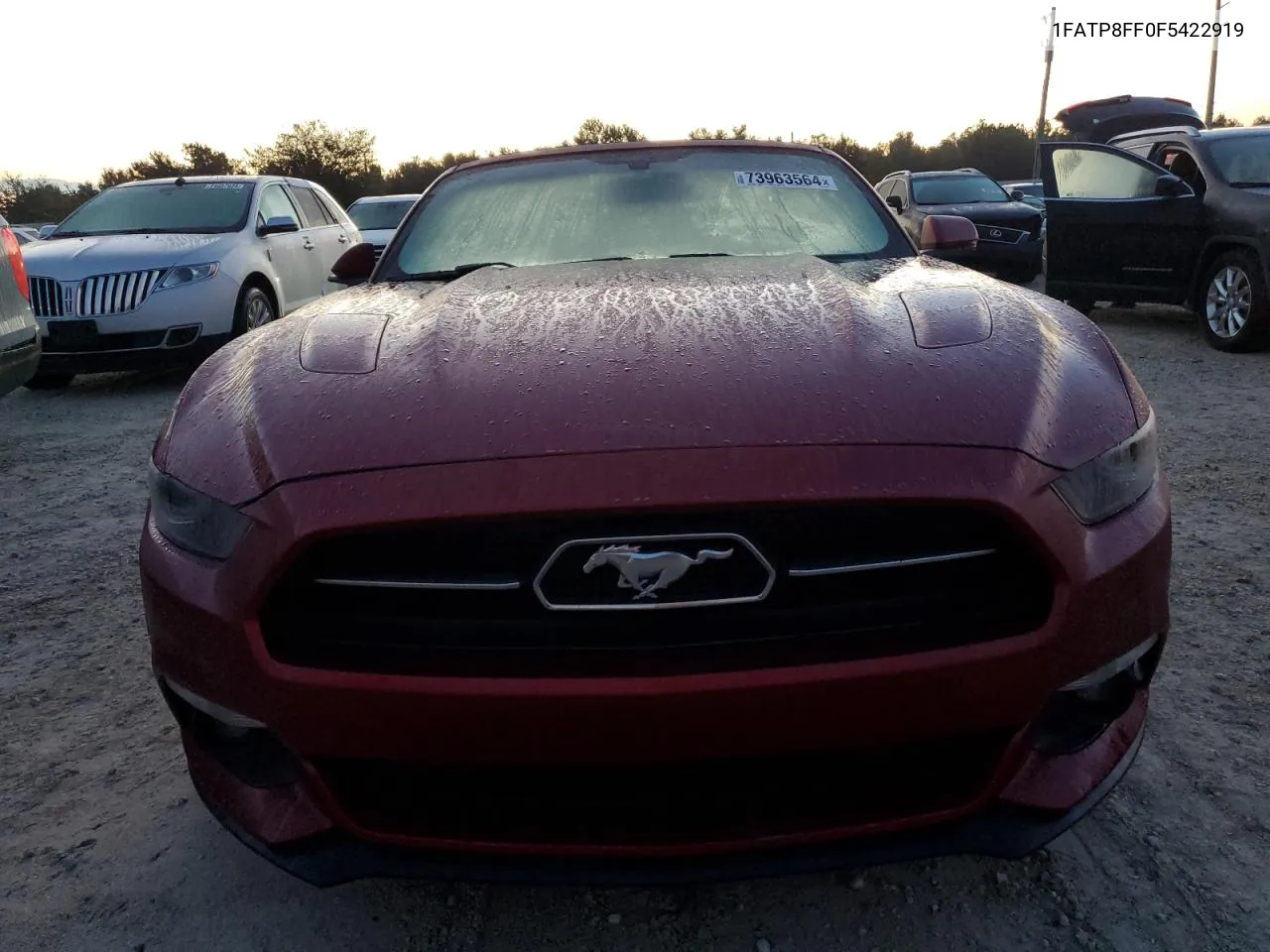 2015 Ford Mustang Gt VIN: 1FATP8FF0F5422919 Lot: 73963564