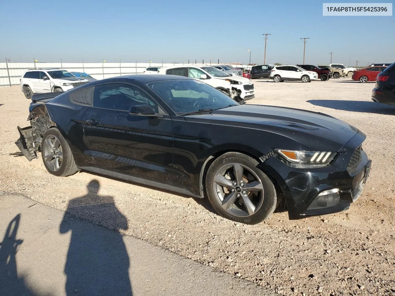 2015 Ford Mustang VIN: 1FA6P8TH5F5425396 Lot: 74126554