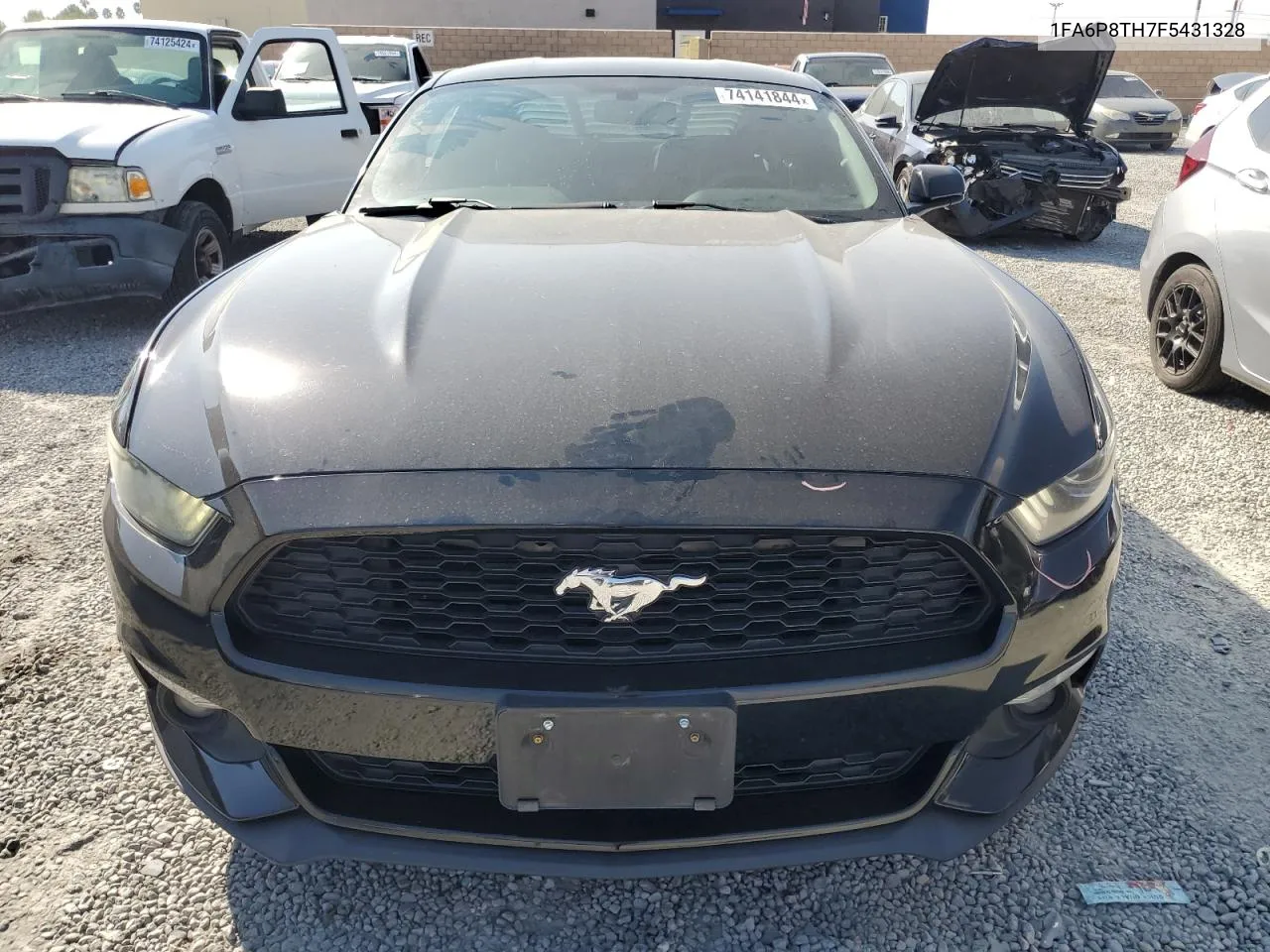 2015 Ford Mustang VIN: 1FA6P8TH7F5431328 Lot: 74141844