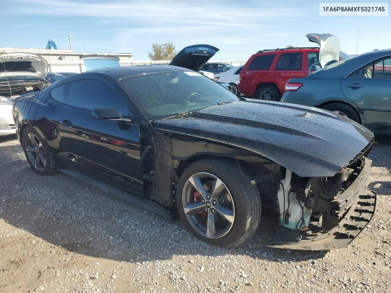 2015 Ford Mustang VIN: 1FA6P8AMXF5321745 Lot: 74192684