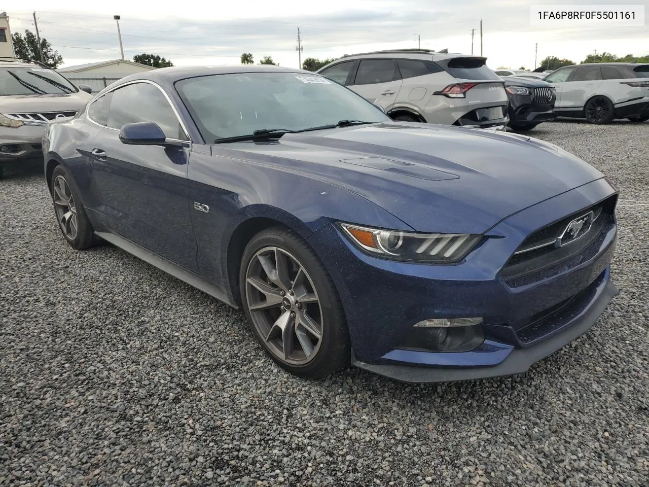 2015 Ford Mustang 50Th Anniversary VIN: 1FA6P8RF0F5501161 Lot: 74342654