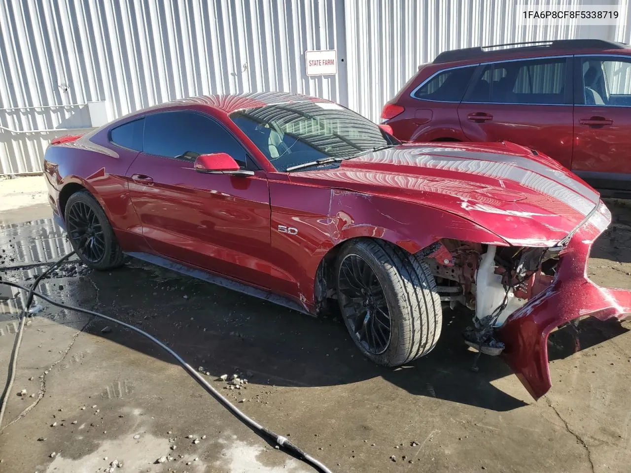 2015 Ford Mustang Gt VIN: 1FA6P8CF8F5338719 Lot: 74384314