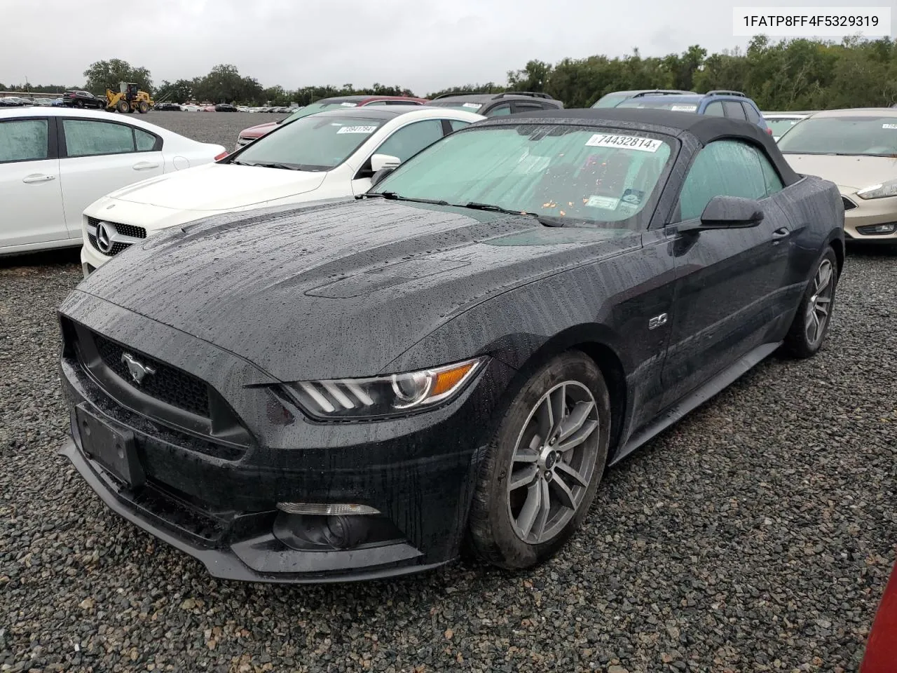 2015 Ford Mustang Gt VIN: 1FATP8FF4F5329319 Lot: 74432814