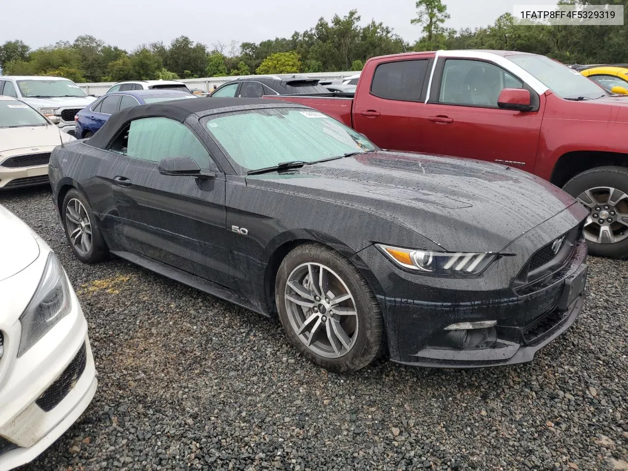 2015 Ford Mustang Gt VIN: 1FATP8FF4F5329319 Lot: 74432814