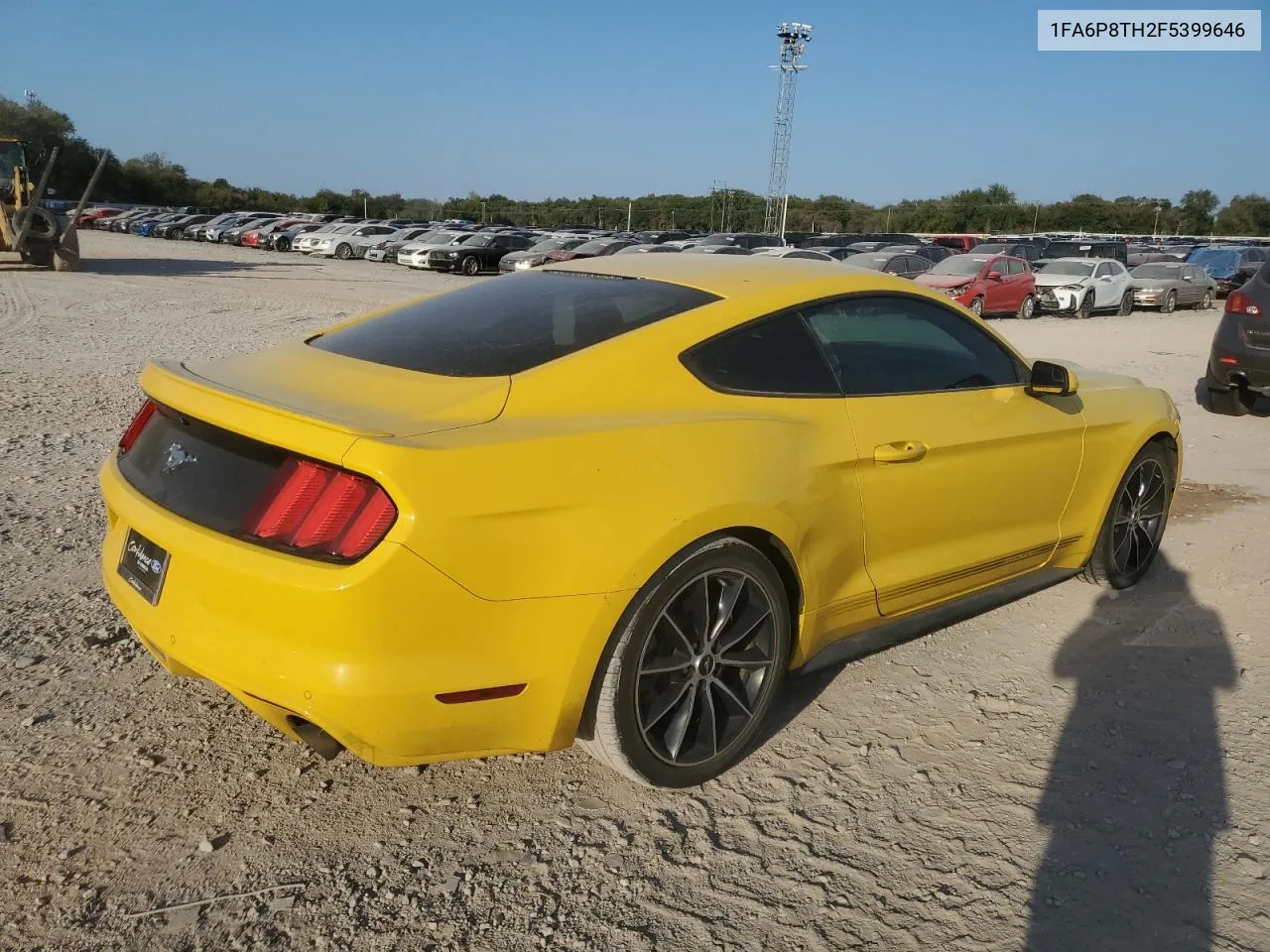 2015 Ford Mustang VIN: 1FA6P8TH2F5399646 Lot: 74483684