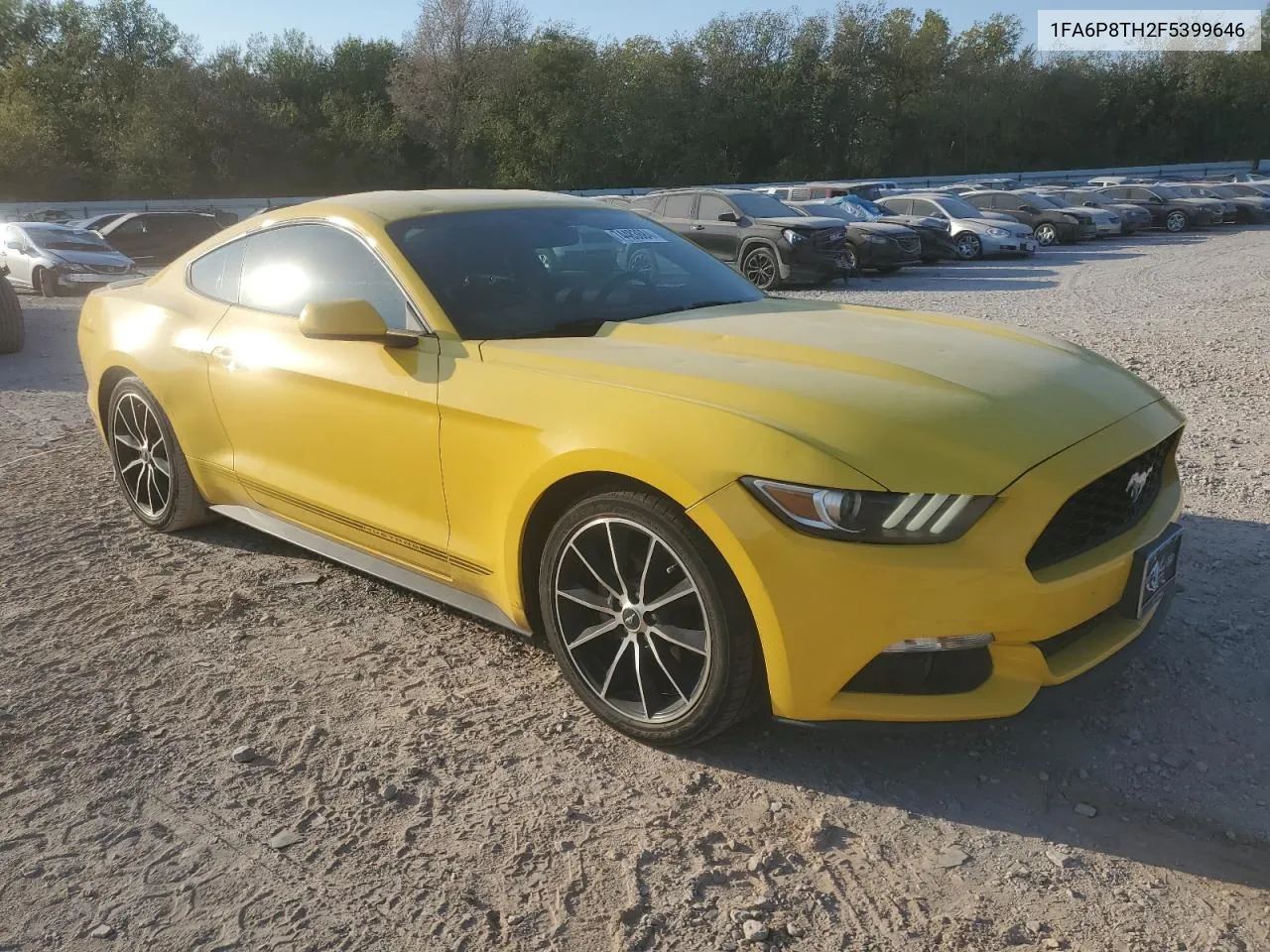 2015 Ford Mustang VIN: 1FA6P8TH2F5399646 Lot: 74483684