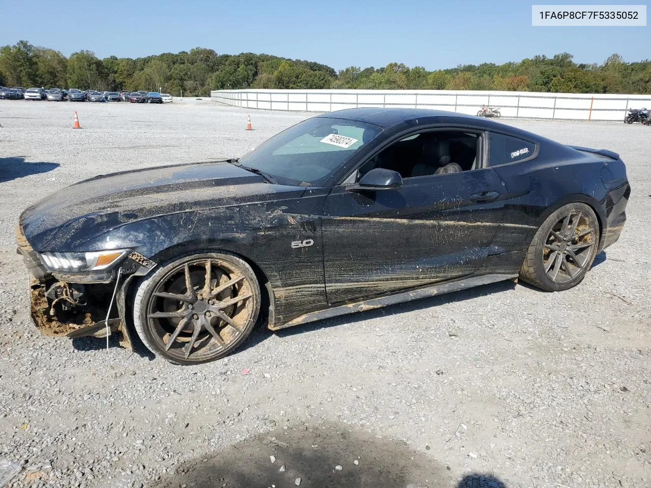 2015 Ford Mustang Gt VIN: 1FA6P8CF7F5335052 Lot: 74590374