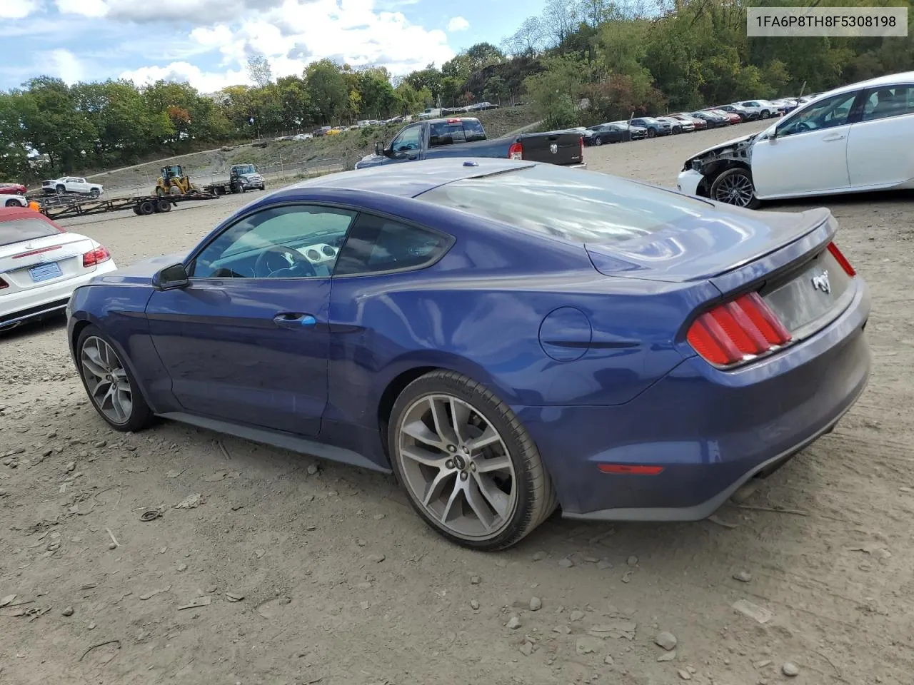 2015 Ford Mustang VIN: 1FA6P8TH8F5308198 Lot: 74833314