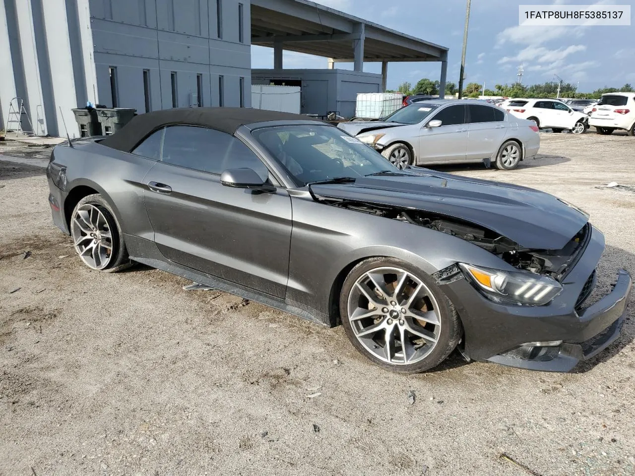 2015 Ford Mustang VIN: 1FATP8UH8F5385137 Lot: 74898144