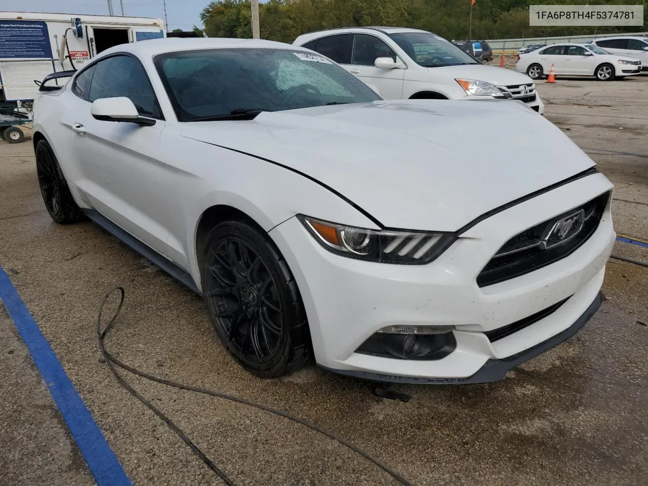 2015 Ford Mustang VIN: 1FA6P8TH4F5374781 Lot: 74898754