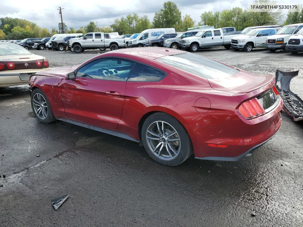 2015 Ford Mustang VIN: 1FA6P8TH4F5330179 Lot: 74925004