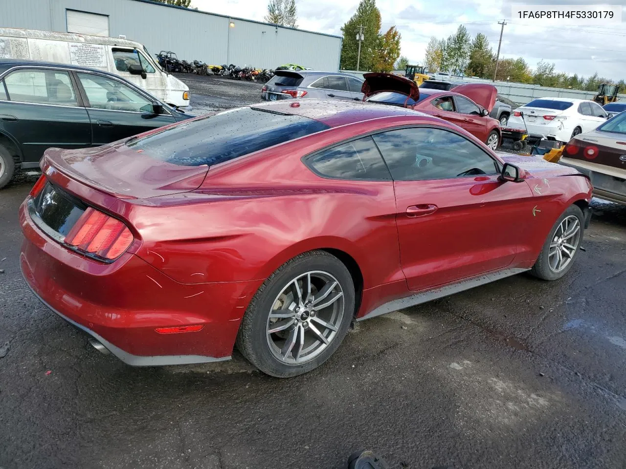 2015 Ford Mustang VIN: 1FA6P8TH4F5330179 Lot: 74925004