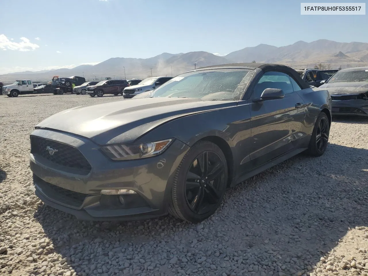 2015 Ford Mustang VIN: 1FATP8UH0F5355517 Lot: 74935154