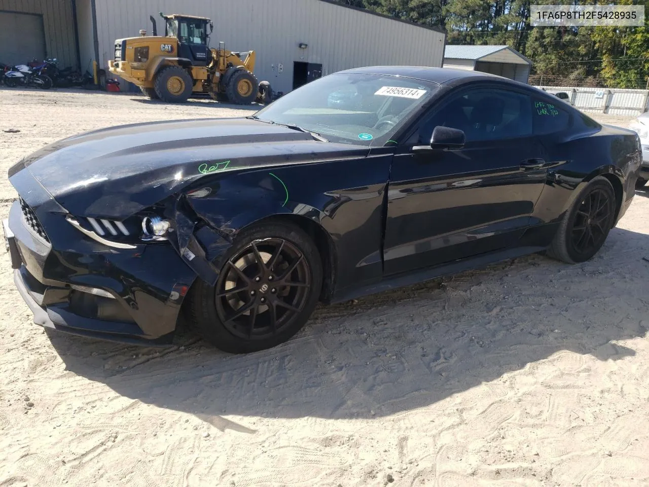 2015 Ford Mustang VIN: 1FA6P8TH2F5428935 Lot: 74956314