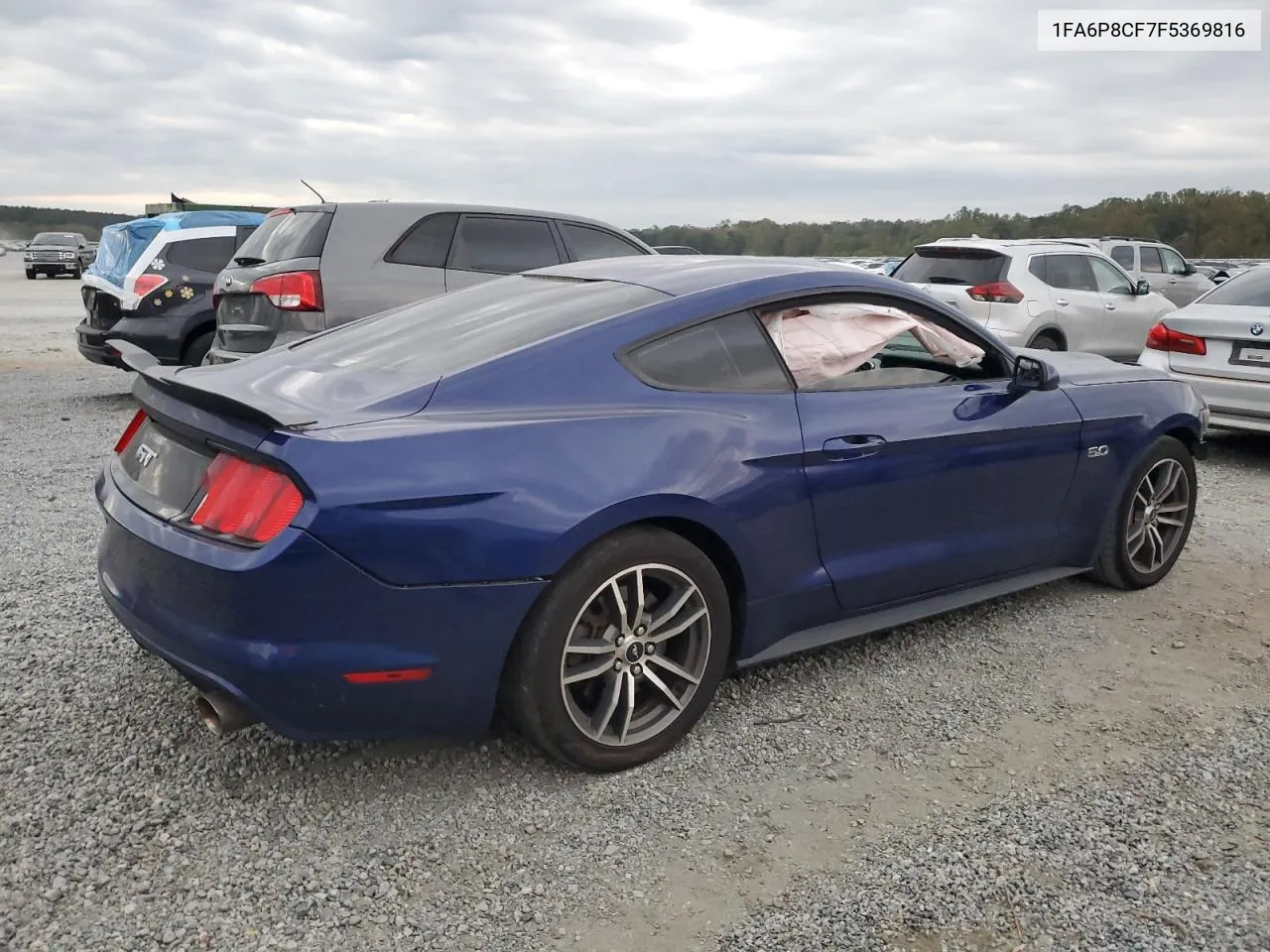 2015 Ford Mustang Gt VIN: 1FA6P8CF7F5369816 Lot: 74991994