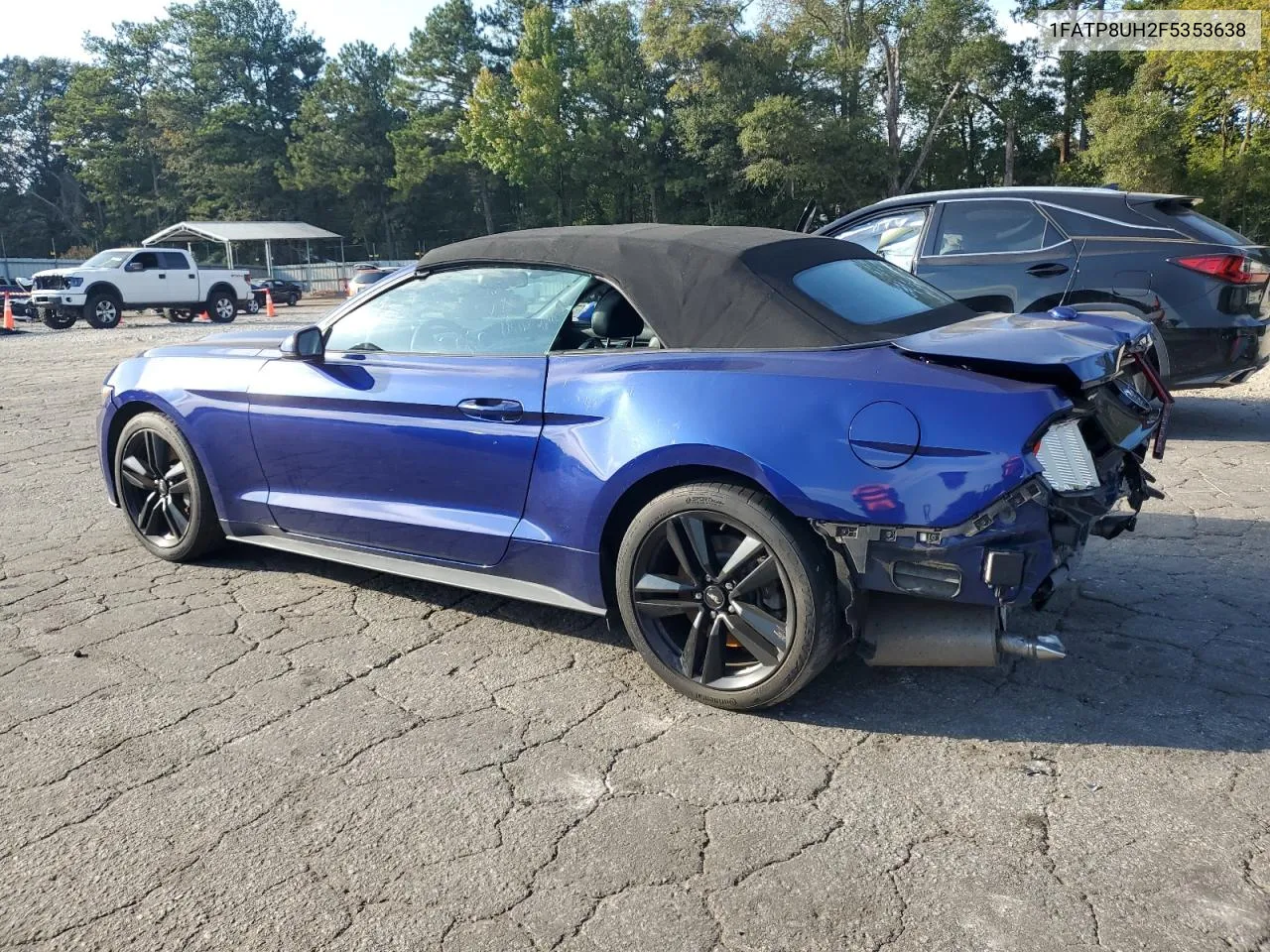 2015 Ford Mustang VIN: 1FATP8UH2F5353638 Lot: 74995534