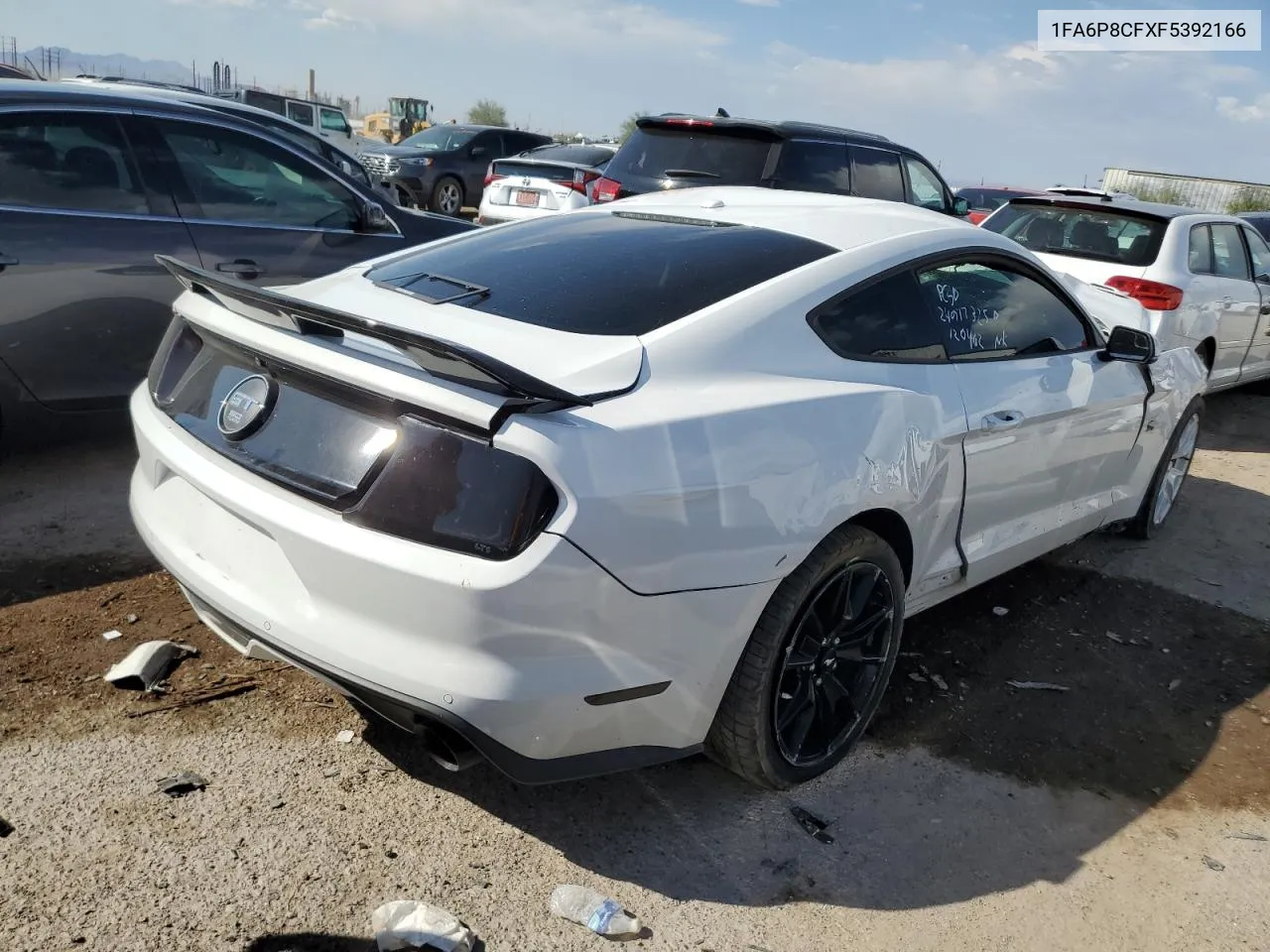 2015 Ford Mustang Gt VIN: 1FA6P8CFXF5392166 Lot: 75052994