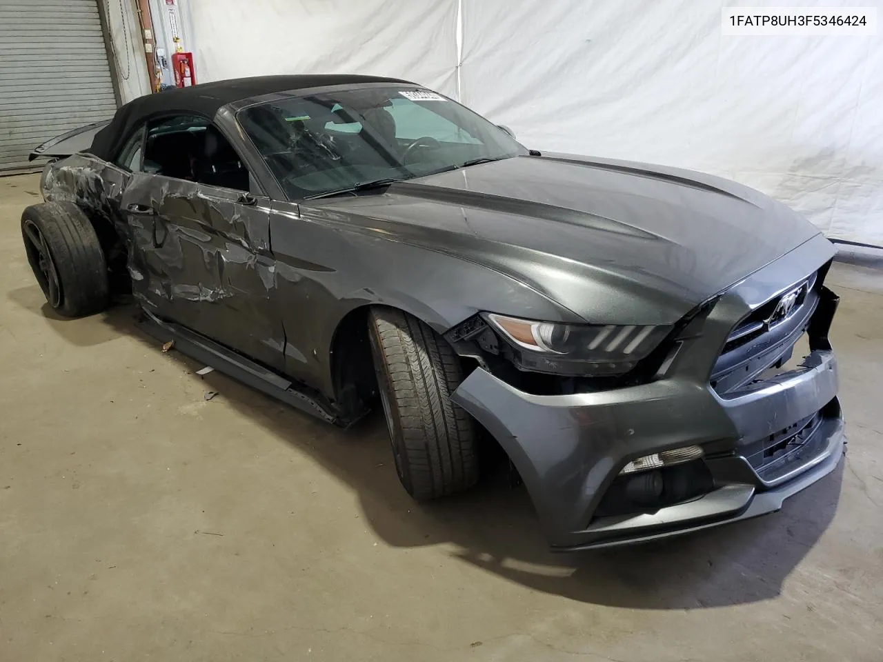 2015 Ford Mustang VIN: 1FATP8UH3F5346424 Lot: 75192034